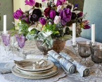 "Wintery Wonderland Tablescape"