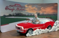 Granddaughter drives Grandpa to Brays Museum...