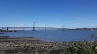 The second and third Forth Bridges