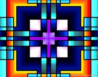 Glowing squares
