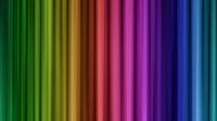 Rainbow curtains
