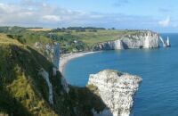 The Cliffs of Étretat, Normandy, France