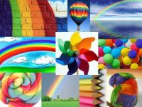 Rainbow Collage