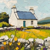 Irish Cottage 2 by Nata Shray