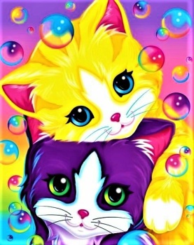 Solve Lisa Frank jigsaw puzzle online with 63 pieces