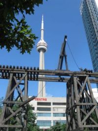 CN Tower and Railworkers Tribute