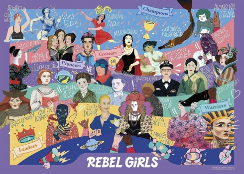 Solve Rebel Girls jigsaw puzzle online with 475 pieces