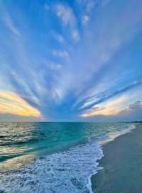 Nothing but blue sky...