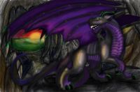 Dragon at Sunset