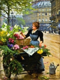 Parisian Flower Seller