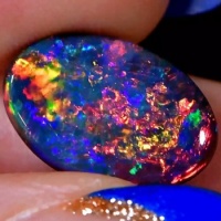 Rainbow Black Opal