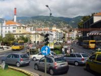 Traffic on Funchal, Madeira Island
