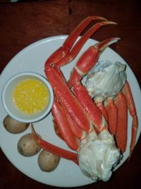 Valentine's Dinner Snow Crab