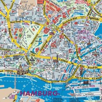 Solve Hamburg Street Map jigsaw puzzle online with 600 pieces