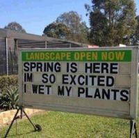 spring is here