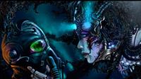 Cyberpunk Underwater Digital Art (Extra Large)