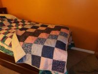 Charity quilt and my bed quilt
