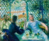Lunch at the Restaurant Fournaise by Pierre-Auguste Renoir