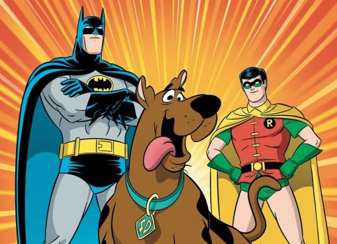 Solve SCOOBY DOO MEETS BATMAN AND ROBIN jigsaw puzzle online with 165 ...
