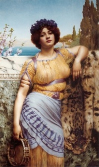 Ionian dancing girl (1902) John William Godward (English, 1861–1922)