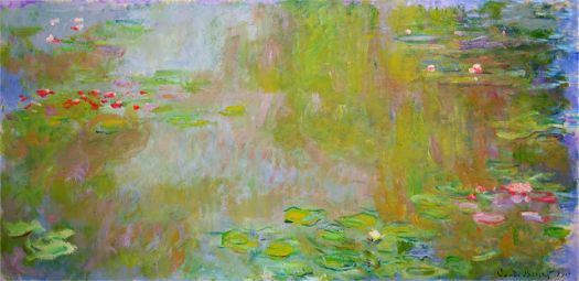 Claude Monet - Water Lily Pond, 1917 (Mar17P97)