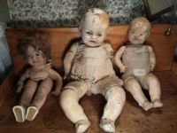 Vintage  Mistreated Or Roughly Loved Dolls