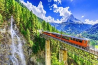 Swiss Alps by Train