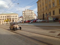 Veterán automobil v Olomouci