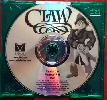 Game covers (Disk & books) 12 - Claw