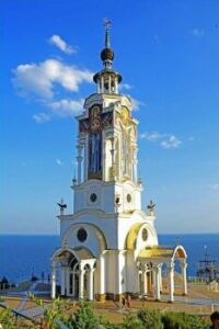 St. Nicholas Church-Lighthouse,  Malorichenske, Crimea, Ukraine
