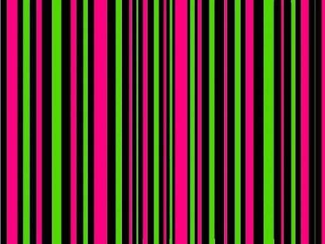 pink and green