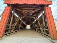 Thomas Mill Covered Bridge in Wissahickon Valley Park
