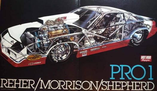Solve Rehr-Morrison Pro Stock Camaro. Driver: Lee Shepherd jigsaw puzzle  online with 135 pieces