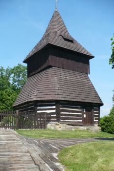 Rohenice  wooden belfry, built before 1650