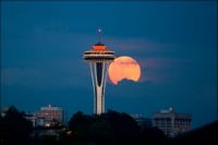 Supermoon Over my Favorite City