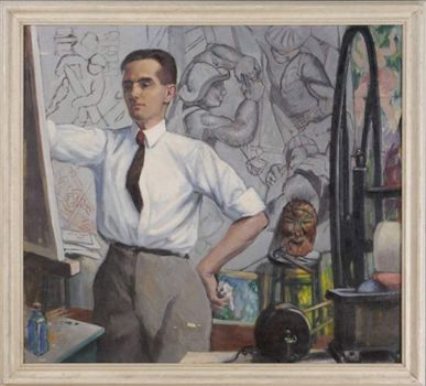 Bernhard Gutmann   portrait of an artist