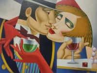 L. Pronchenko Artwork  -  'Time for Wine'