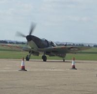 2 seater spirfire at Duxford