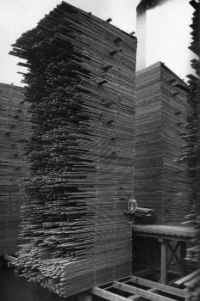 Seattle huge lumber stacks
