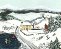 Seasonal - Winter - Playing in the Snow (12 - 208 Pieces)