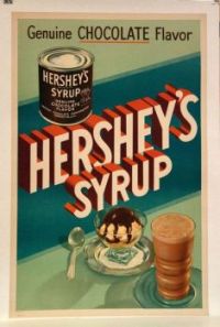 VINTAGE HERSEY'S SYRUP AD