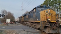 Eastbound CSX freight