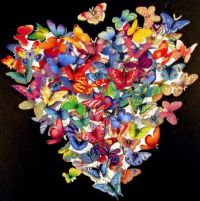 butterfly heart
