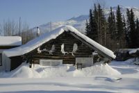 Cabin in Wiseman, Alaska