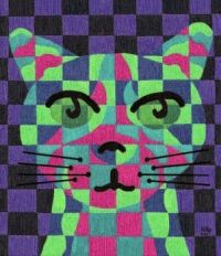Checkered Cat