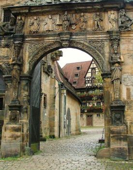7.30 Bamberg Medieval entrance