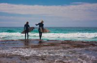 Surfers Pennington Bay Kangaroo Island
