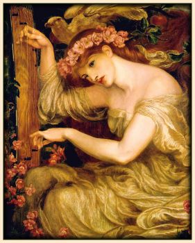 D G Rossetti - A Sea Spell, 1877