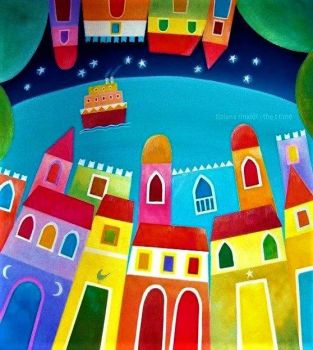 Colorful houses - Tiziana Rinaldi