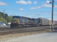 Westbound Autorack train